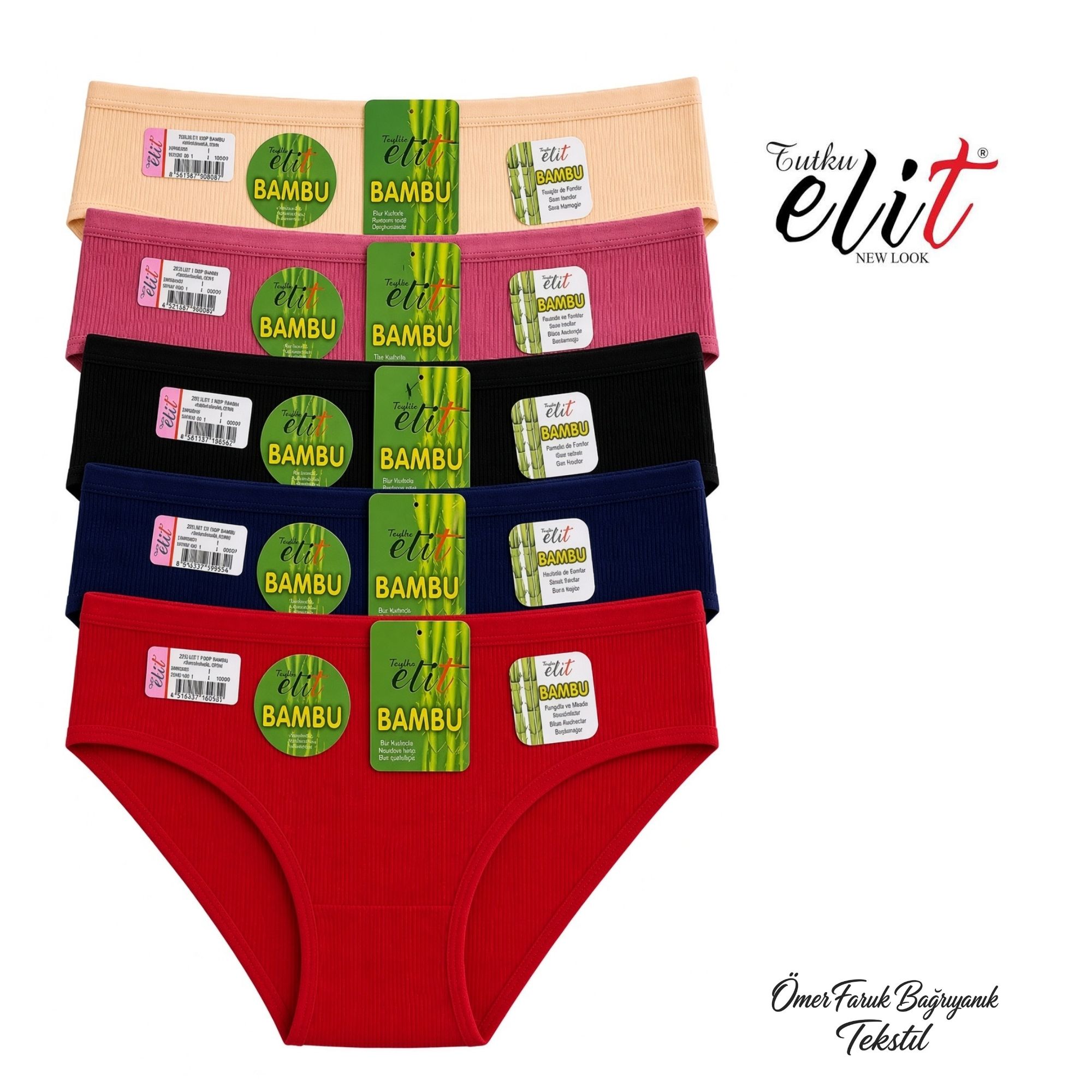 Tutku Elit Bambu Kaşkorse Bikini Külot 2707
