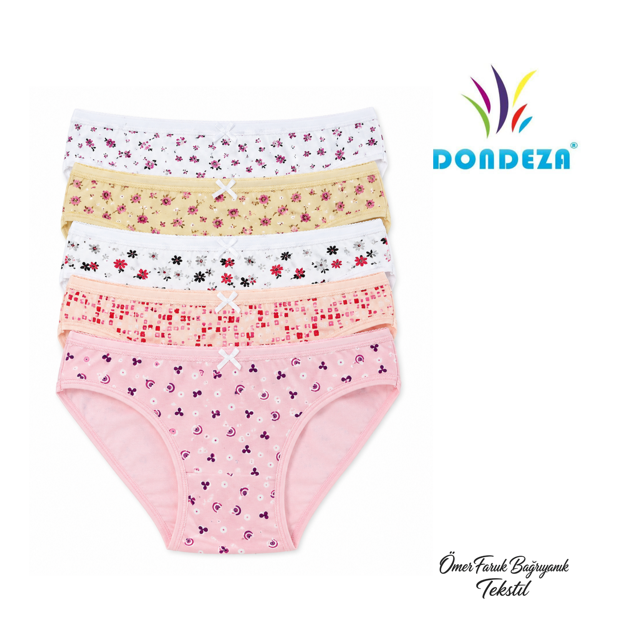 Dondeza Kadın Desenli Bikini M 101