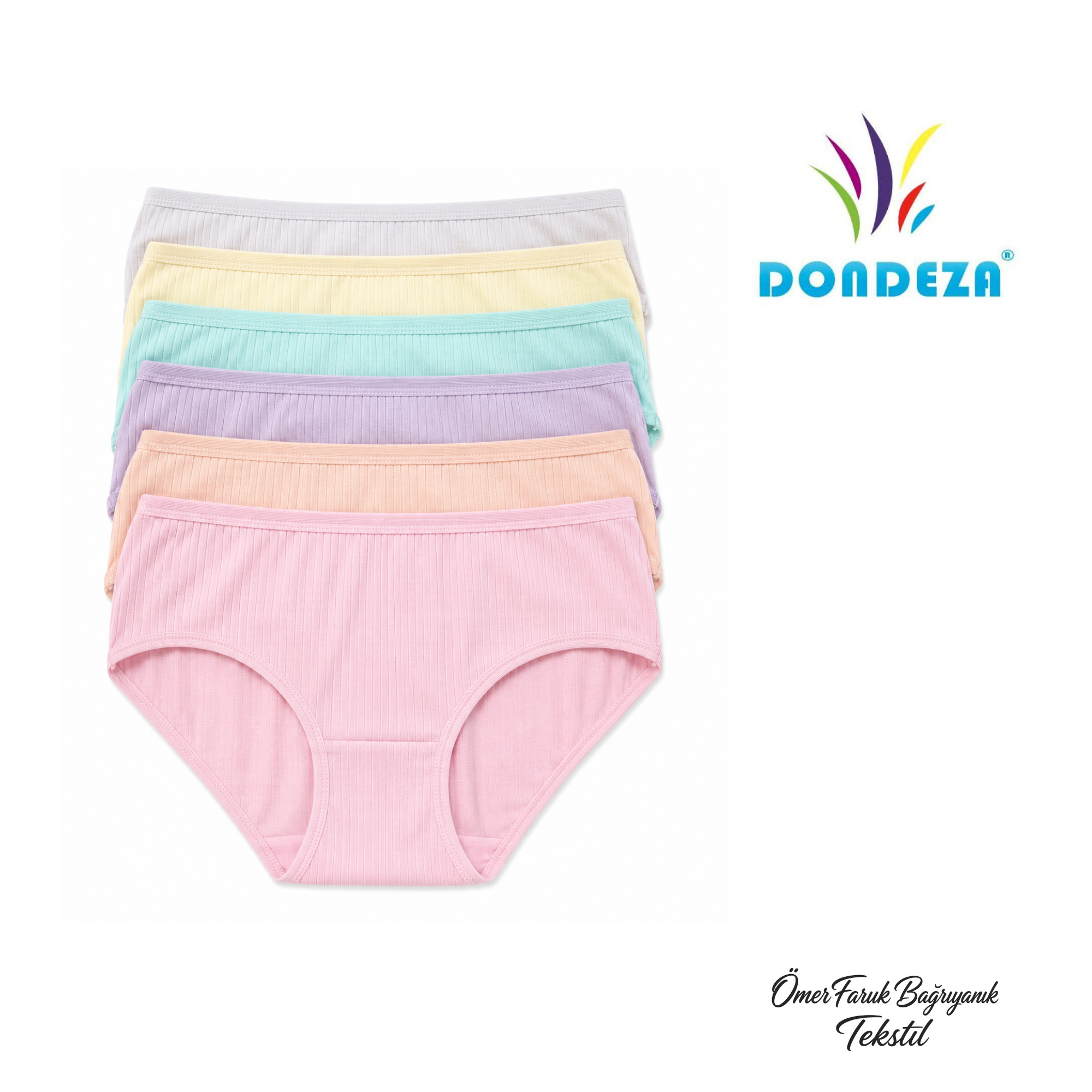 Dondeza Raporlu Kız Çocuk Külot 441