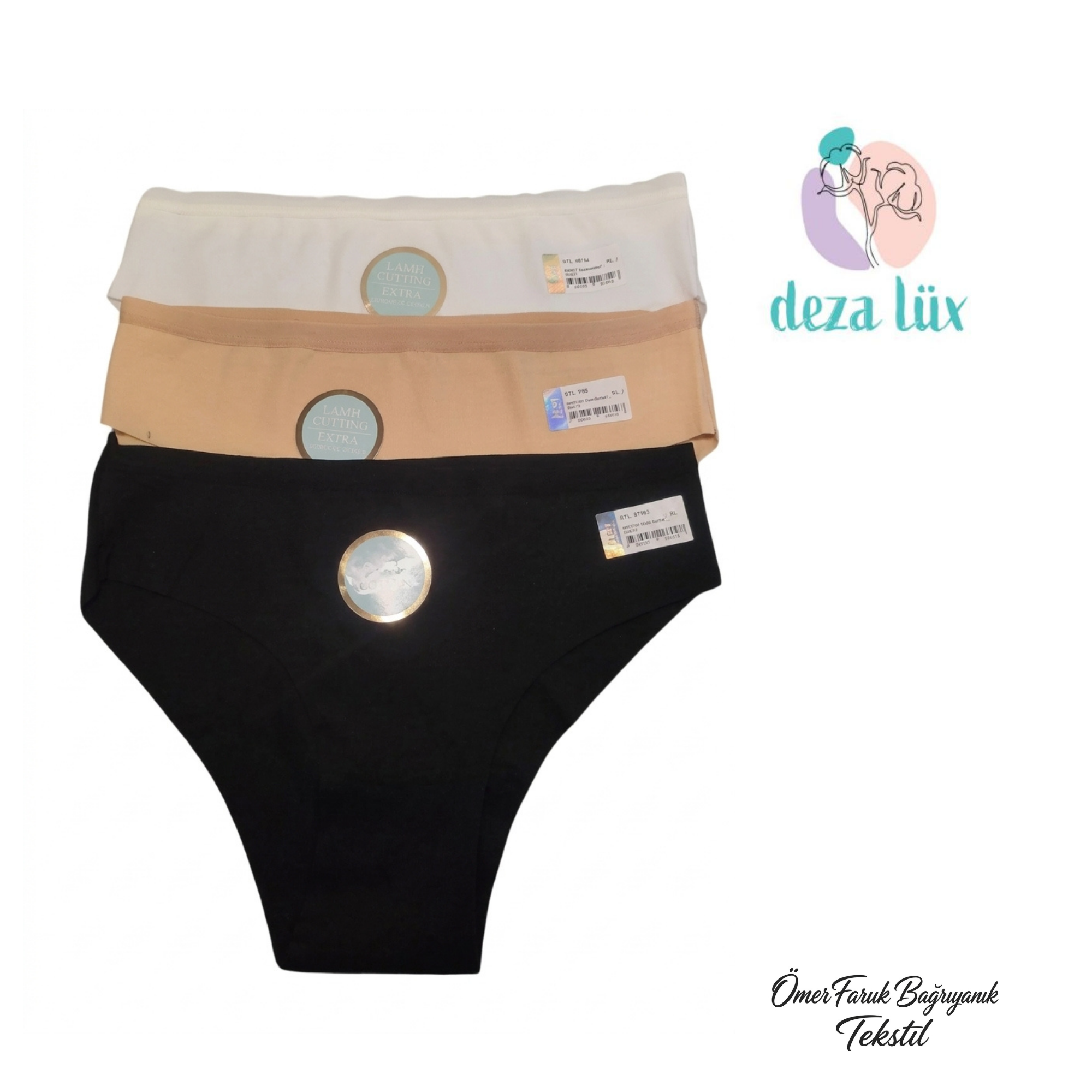 Deza Lüx Kadın İz Yapmaz Bato XL 3049