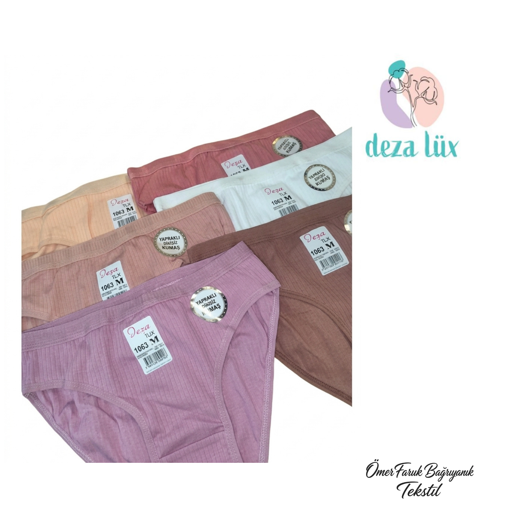 Deza Lüx Kadın Likralı Raporlu Bikini 1063