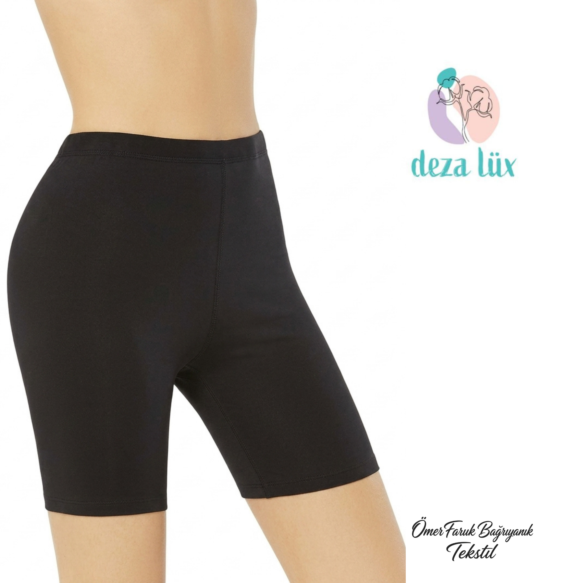 Deza Lüx Modal Kısa Tayt 5065