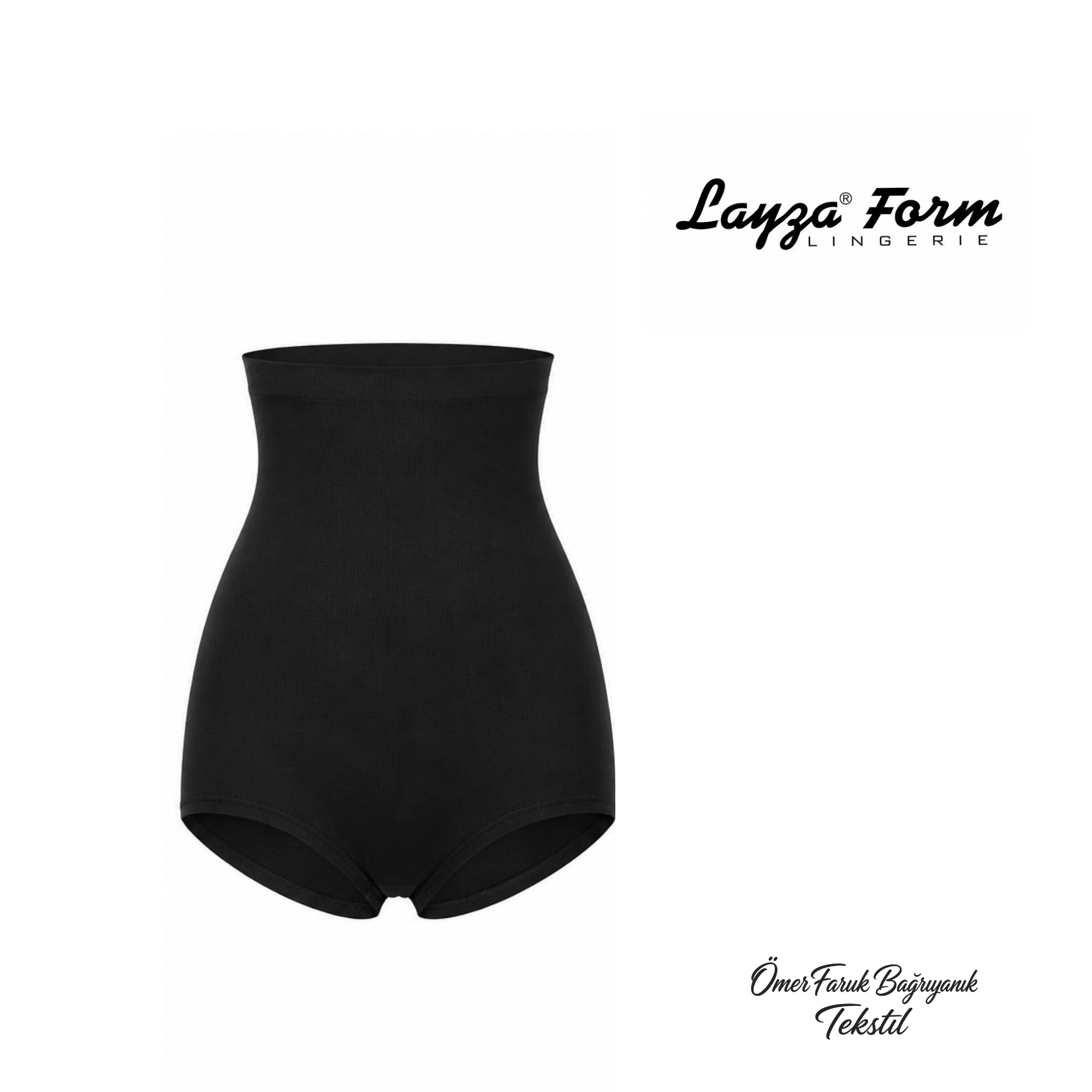 Layza Form Siyah Kadın Slip Korse 13003