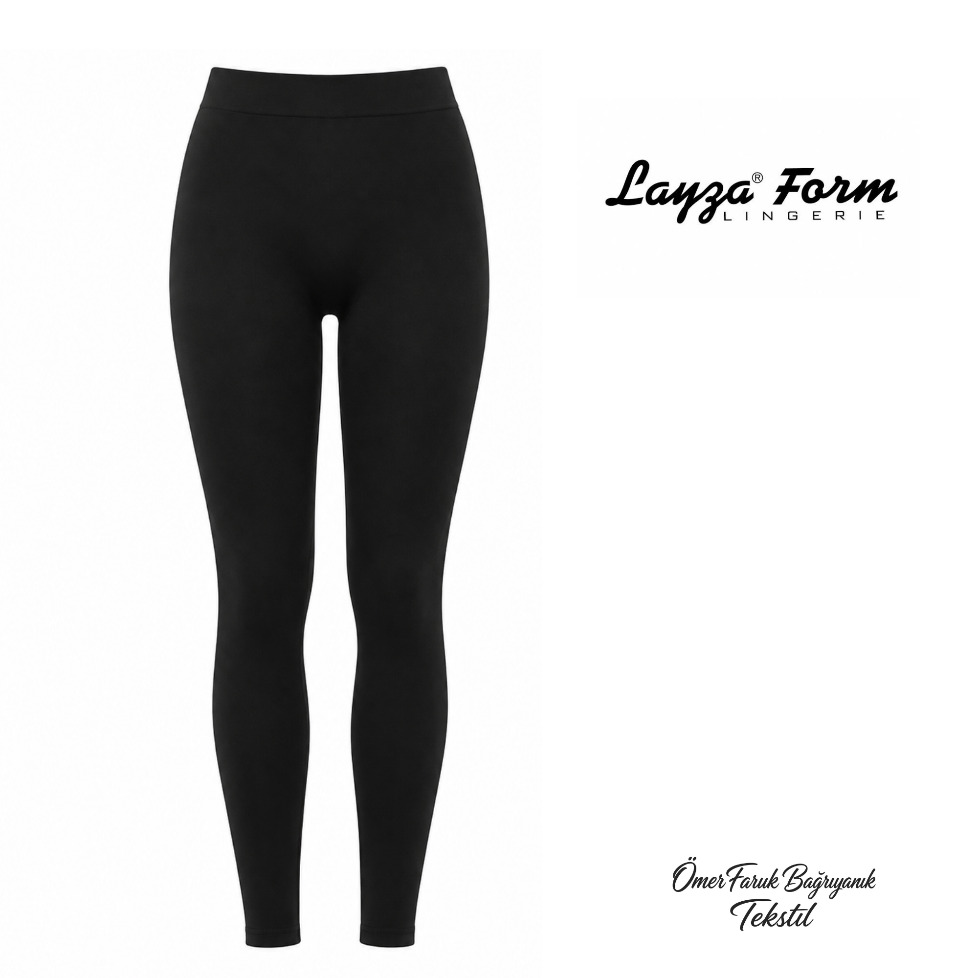 Layza Form Siyah Uzun Tayt 16000