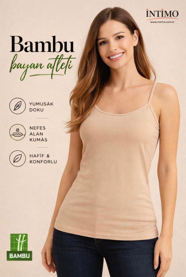 İntimo Bambu Kadın Atlet