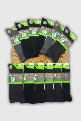 Dündar Erkek Bambu 4 Mevsim Asorti Çorap 5602