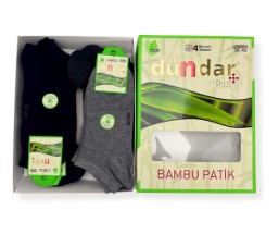 Dündar Kadın/Unisex Bambu Patik 0645