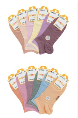 Dündar Kadın/Unisex Modal Patik 4506