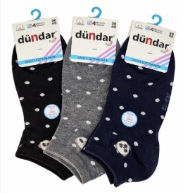 Dündar Kadın/Unisex Cotton Sports Patik 4308