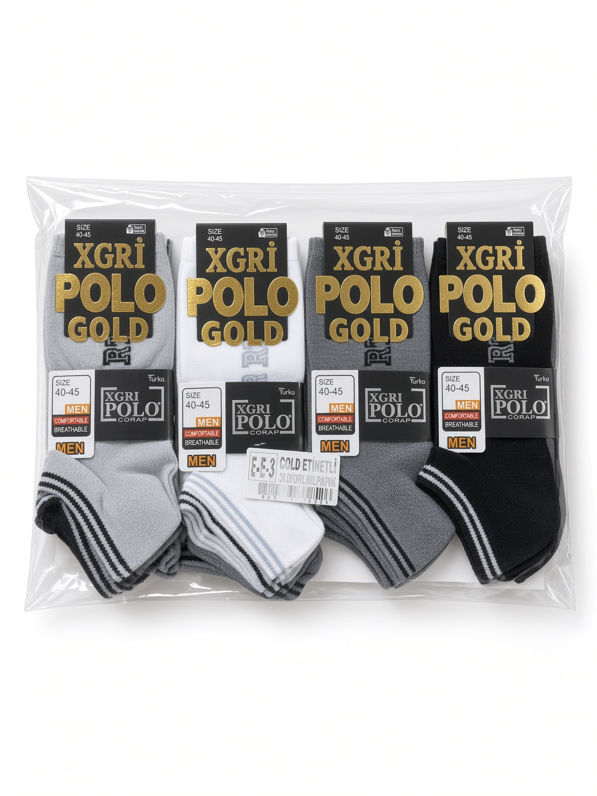 Xgri Polo Gold Assorti Erkek Patik