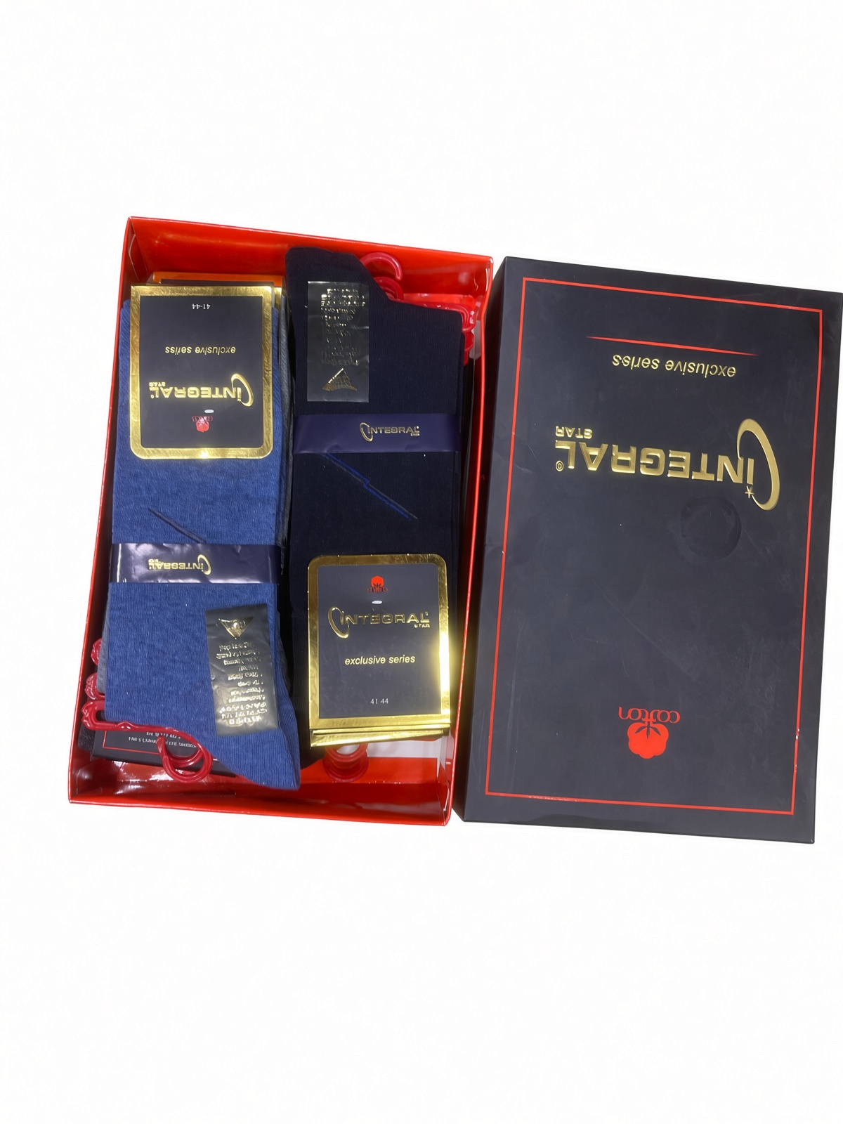Integral Star Assorti Erkek Pamuk Çorap Kutulu
